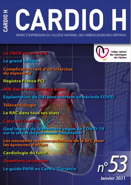 CNCH - CARDIO H - N° 53, Janvier 2021