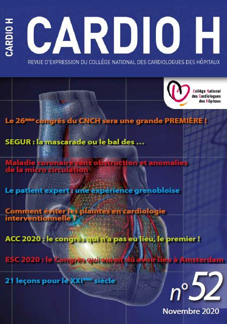 CNCH - CARDIO H - N° 52, Novembre 2020