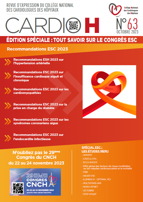 CARDIO H - N° 63, Octobre 2023