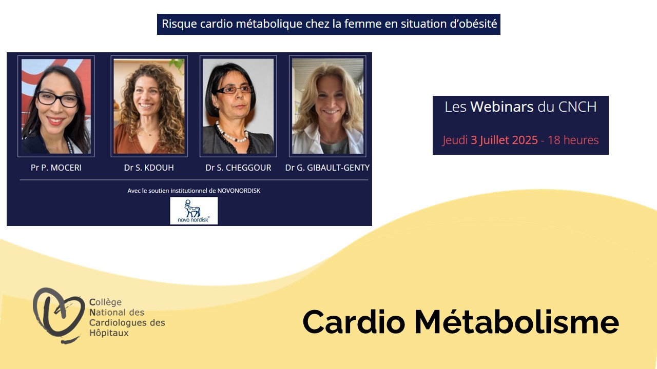 Risque cardio métabolique chez la femme en situation d’obésité